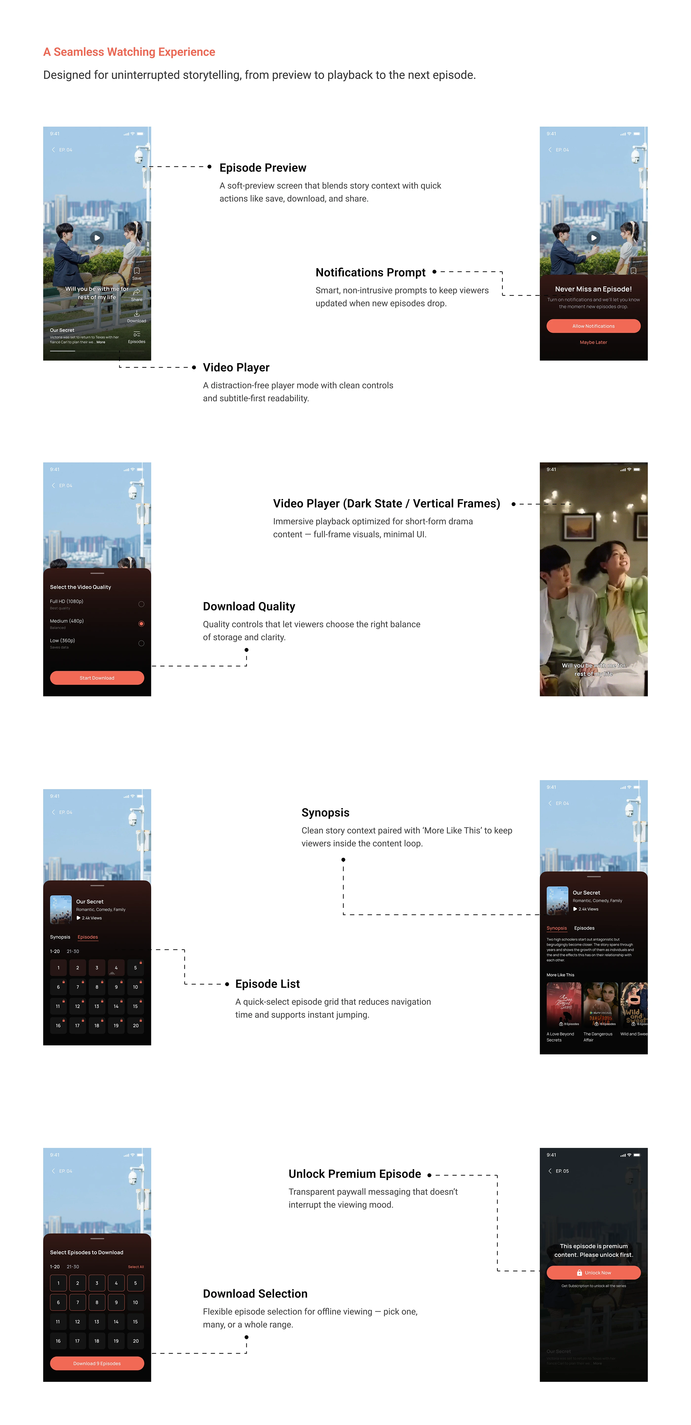 Seamless Watching Experience