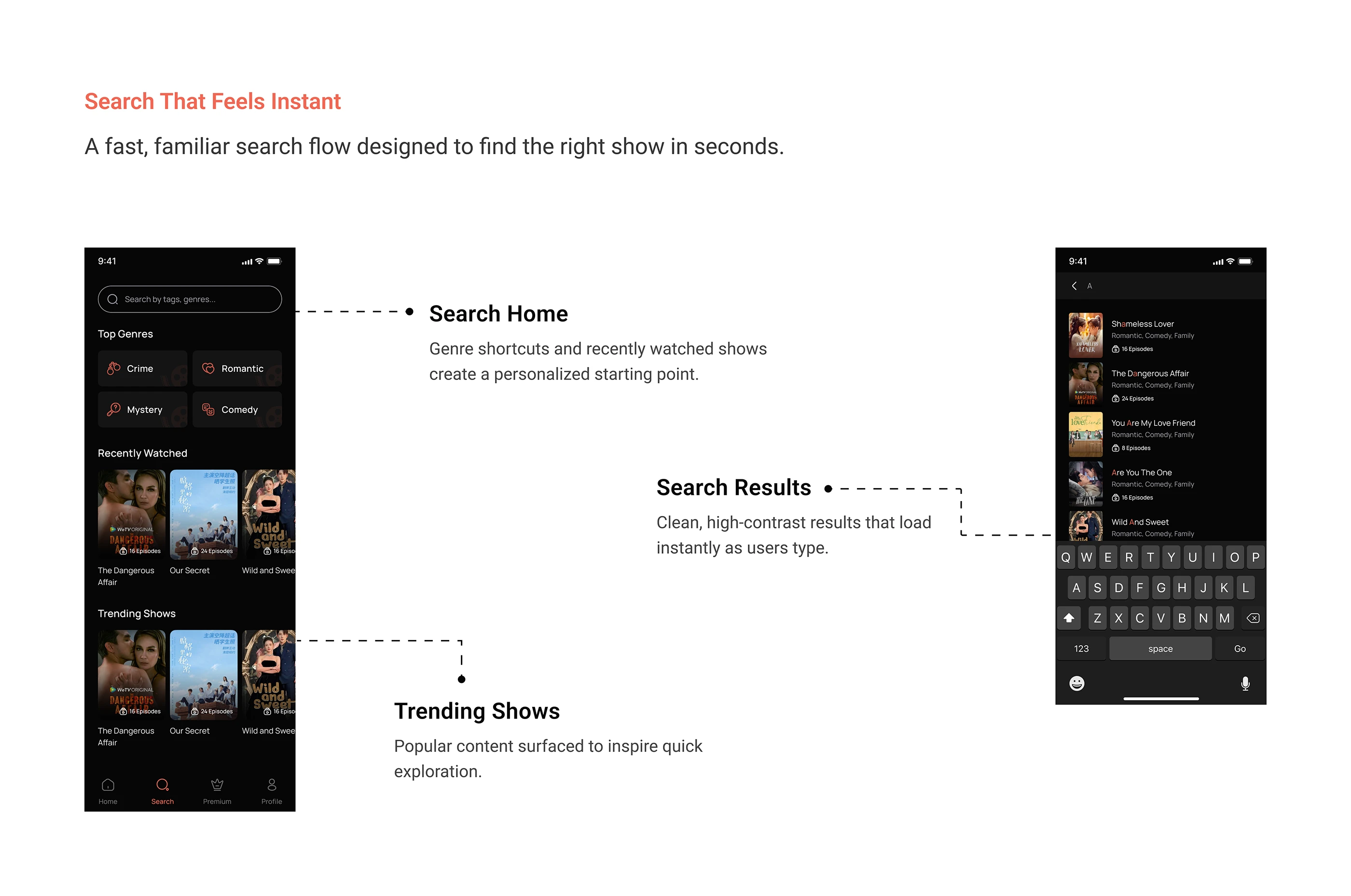 Profile and Settings